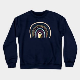 Boho Rainbow Crewneck Sweatshirt